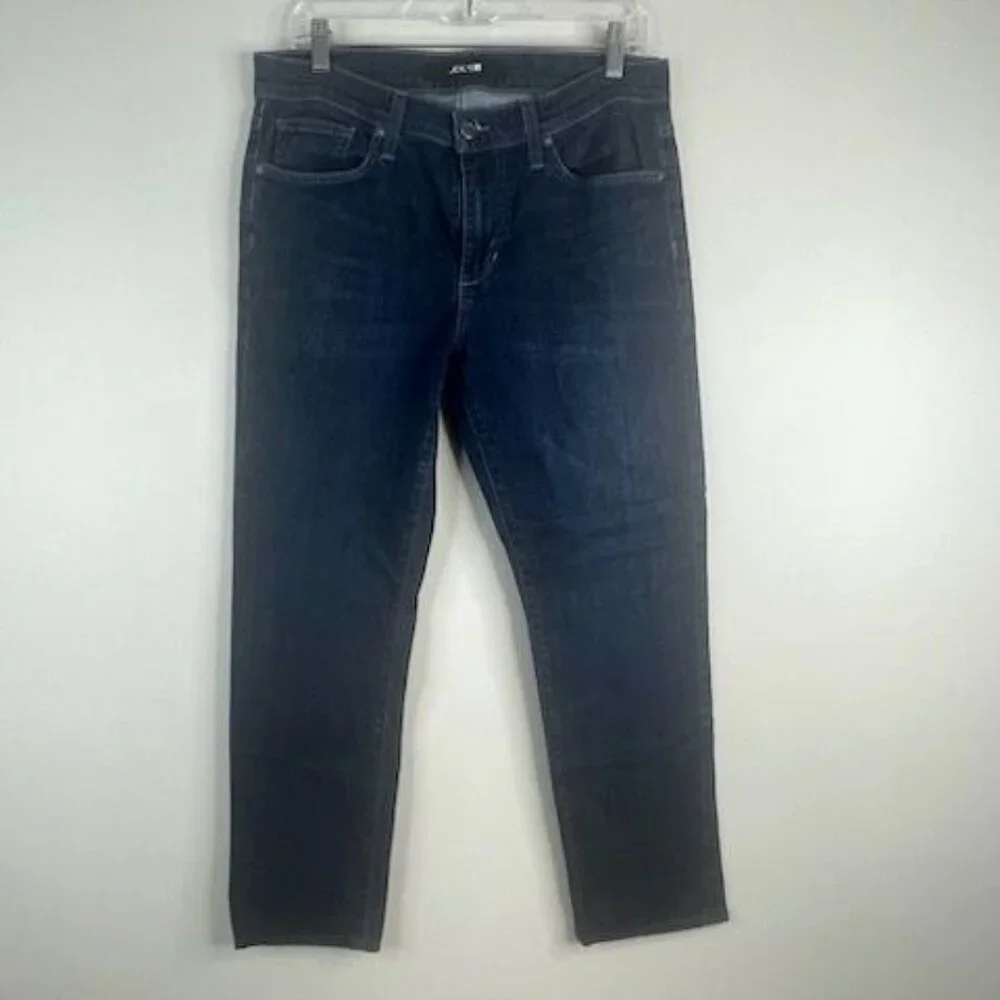 Joe's Brixton Jeans Mens 32‎ x 28 Marsden Blue Mid Rise Dark Wash Straight Leg